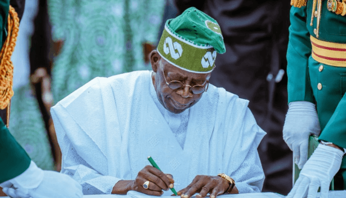 Tinubu swears in five perm secs, NPC chairman ahead of FEC meeting