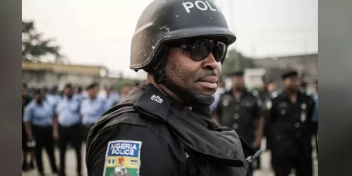 Nigerian-police-wearing-dark-glasses Presidency urge Nigerians to report VIPs with police escorts