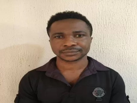 Suspect-Augustus--453x340 DSS arrests blogger for cloning agency’s website, advertising fake recruitment