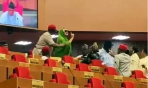 Uproar In Senate as Akpabio, Natasha Clash over Seat Allocation