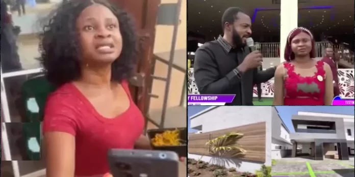 fake testimony Woman Arrested For Giving 'Fake Testimony' About N300million Mansion At Prophet Ebuka Obi's Zion Prayer Movement