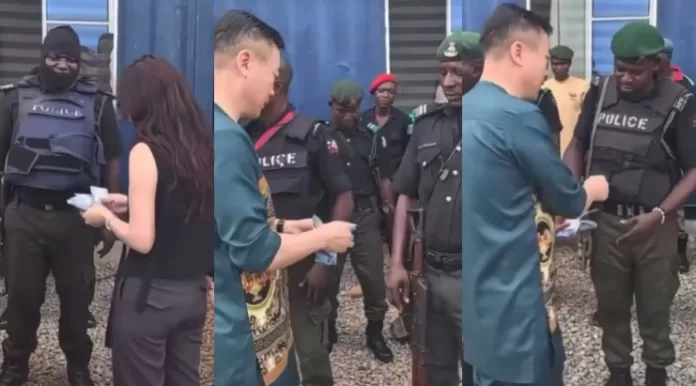 Police To Sanction Officers Seen Receiving Money From Chinese Nationals