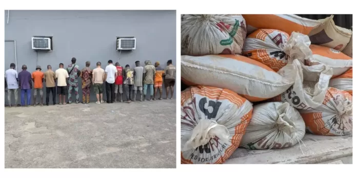 EFCC Arrests Two Chinese Nationals, Six Nigerians For Illegal Mining