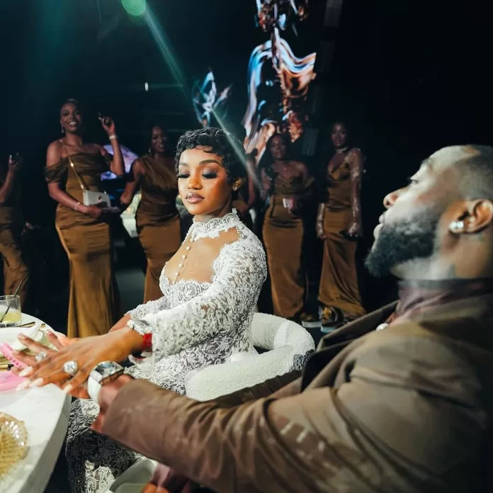 Davido gifts Chioma $300,000 Richard Mille wristwatch as wedding gift