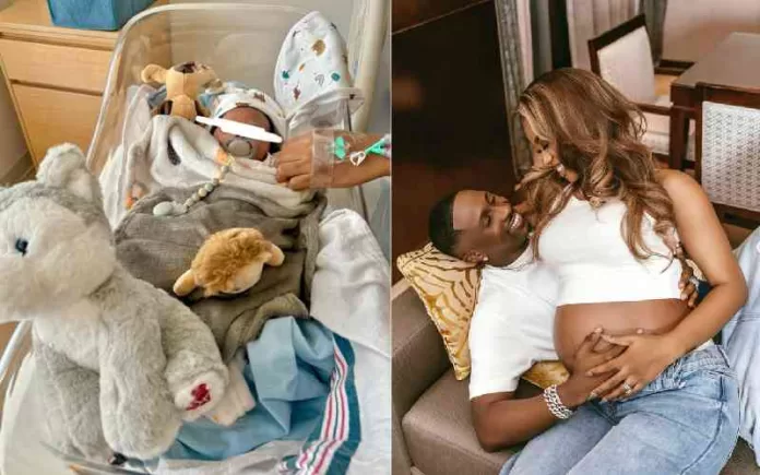 Priscilla Ojo, Juma Jux welcome baby boy in Canada