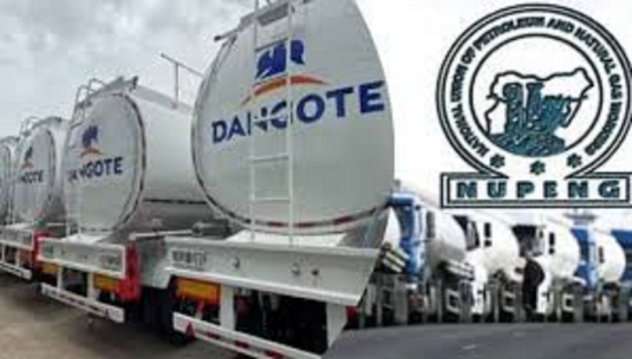 Dangote, NUPENG strike