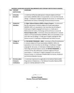 The Federal Government has abolished the use of the Joint Admissions and Matriculation Board (JAMB) examination as a mandatory requirement for admission into Nigerian tertiary institutions.

The new policy, announced under the administration of President Bola Ahmed Tinubu and unveiled by the Minister of Education, Dr. Maruf Tunji Alausa, marks a significant shift in Nigeria’s tertiary admission process.

According to the minister, the reform is aimed at removing barriers that have for years hindered millions of qualified students from gaining admission into universities, polytechnics, and colleges of education.

“This policy is designed to democratize access to higher education,” Alausa said. “Every year, thousands of young Nigerians are denied admission not because they are unqualified, but because of rigid entry structures that do not reflect the realities of our education system.”

Under the new directive, tertiary institutions can now admit students directly using their Senior School Certificate Examination (SSCE) results — including WAEC or NECO — without requiring a JAMB score.School supplies

For universities, five credits in relevant subjects including English Language will now suffice, while Mathematics remains mandatory only for science, technology, and social science courses.

Polytechnics will require a minimum of four credits including English, and Higher National Diploma (HND) programmes will maintain the five-credit benchmark.

Dr. Alausa explained that while JAMB/UTME will still operate, it will no longer be the only admission route, allowing institutions greater autonomy and flexibility in student selection.

“JAMB has played a vital role in standardizing admissions,” the minister added. “However, we believe institutions should have multiple pathways to admit capable students. The goal is inclusion, not exclusion.”

The policy has already sparked widespread reactions among education stakeholders. While some academics hailed the move as a step toward reforming Nigeria’s rigid admission system, others expressed concerns over possible inconsistency in admission standards across institutions.

A university administrator who spoke with PLATFORM TIMES on condition of anonymity described the decision as “bold but delicate,” warning that “without proper oversight, it could create disparities in student quality across schools.”

Education experts, however, believe the new system could boost enrolment rates and ease the burden on families struggling with multiple exam costs.

The Federal Government said it would soon release implementation guidelines to ensure transparency and fairness in how institutions apply the new admission framework.