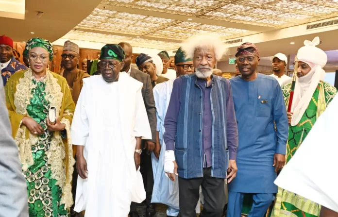 Wole Soyinka, President Bola Tinubu