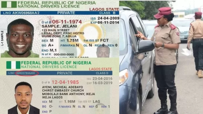 FRSC introduces contactless driver’s license system