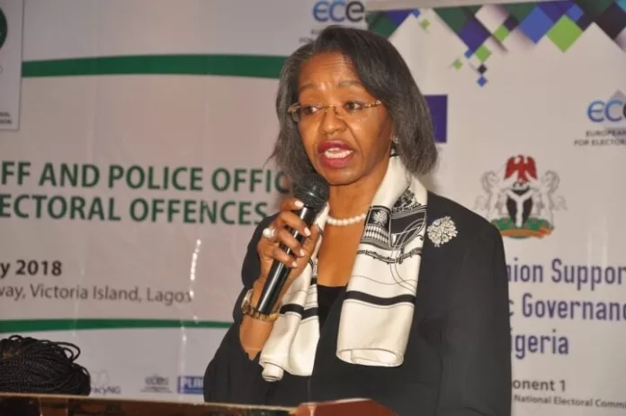 INEC Acting Chair Agbamuche Meets With Heads Of Political Parties