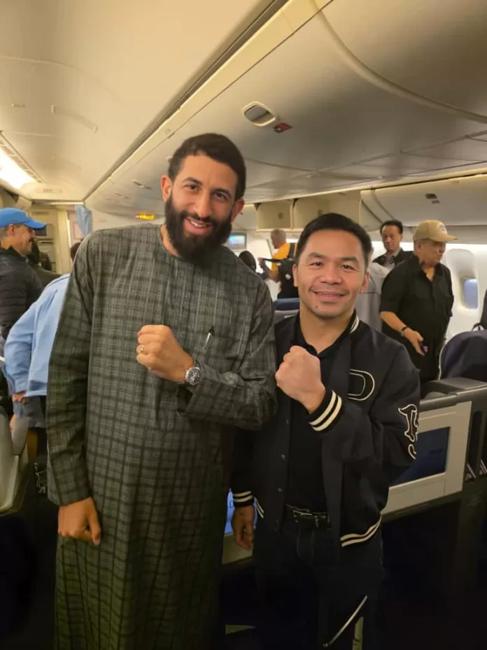 Ajuri Ngelale, Manny Pacquiao