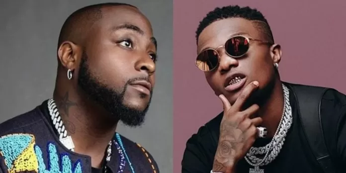 Davido-and-Wizkid Davido Claps Back After Sanwo-Olu’s Aide Hypes “Wizkid is the Face of Lagos”