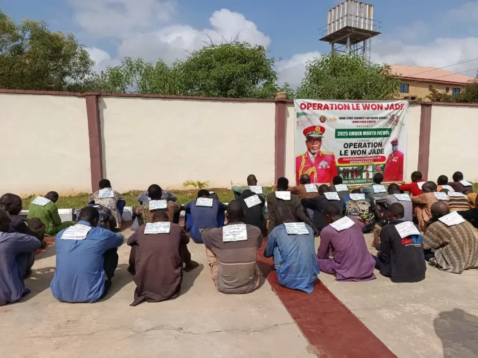 Ondo Amotekun arrests 39 suspected terrorists fleeing Sokoto after US airstrikes