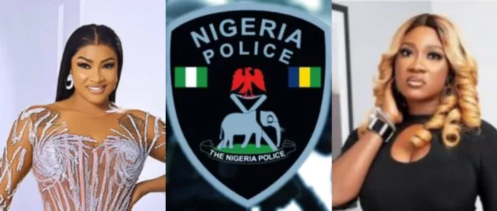 Actress Mercy Johnson Reportedly Arrests Colleague Angela Okorie