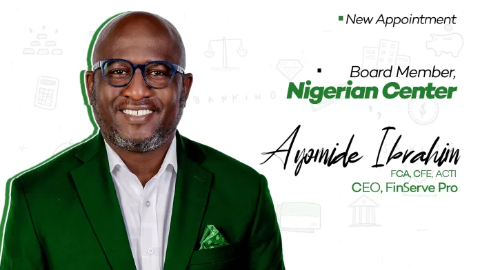 Nigerian Center Appoints Ayomide Ibrahim to Board of Directors