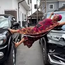 Regina Daniels gifts mother two cars ahead of Valentine’s Day