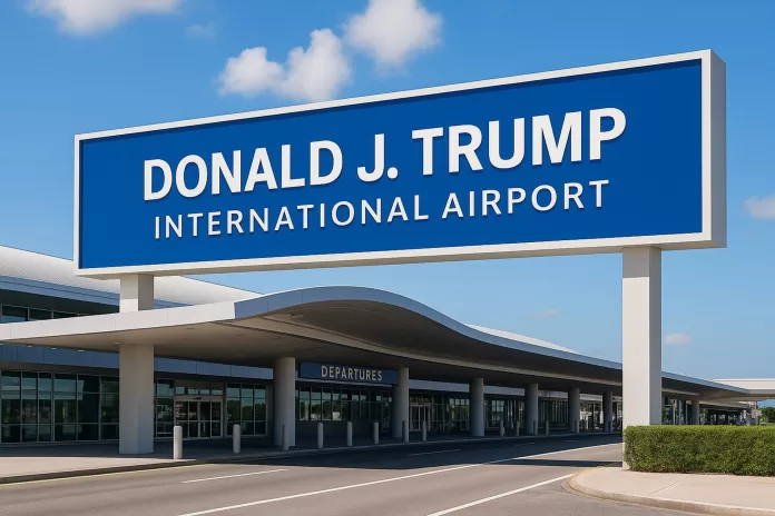 palm-beach-airport-renaming-for-donald-trump Palm Beach International Airport in Florida to Be Renamed After U.S. President Donald Trump