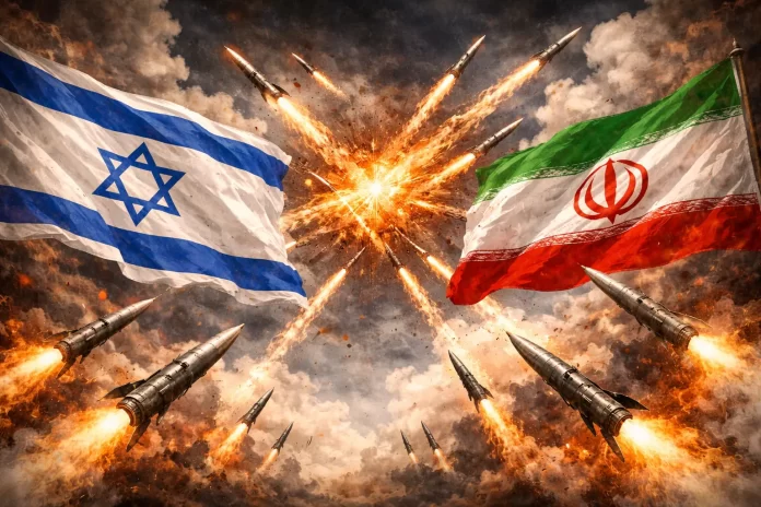 Iran fires missiles at Israel after denying Trump talks